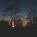 Houses Under Calm Blue Sky during Golden Hour  screen for extension Chrome web store in OffiDocs Chromium