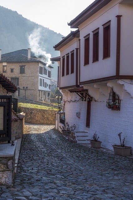 Free download house town cold travel kastoria free picture to be edited with GIMP free online image editor