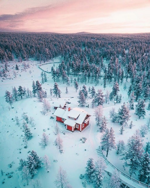 Free download house winter season shelter woods free picture to be edited with GIMP free online image editor
