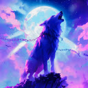 Howling Wolf Live Wallpaper  screen for extension Chrome web store in OffiDocs Chromium