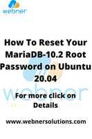 Free download How To Reset Your MariaDB-10.2 Root Password on Ubuntu 20.04 free photo or picture to be edited with GIMP online image editor