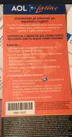Free download HP AOL Internet Flyer (Spanish) free photo or picture to be edited with GIMP online image editor