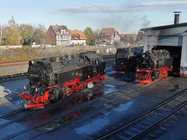 Download gratuito Ferrovia a scartamento ridotto Hsb Harz - foto o immagine gratuite gratuite da modificare con l'editor di immagini online di GIMP