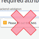 HTML5 Form validation remover  screen for extension Chrome web store in OffiDocs Chromium