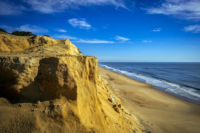 Free download huelva cliff beach coast ocean free picture to be edited with GIMP free online image editor