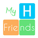 HUEP My Hospi Friends  screen for extension Chrome web store in OffiDocs Chromium