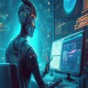 Humanoid  screen for extension Chrome web store in OffiDocs Chromium