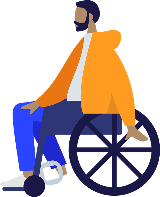 Free download Humans People Wheelchair - Free vector graphic on Pixabay free illustration to be edited with GIMP free online image editor
