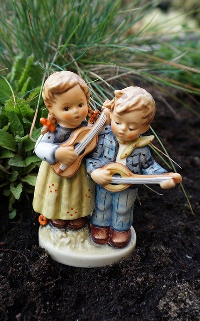 Free download Hummel Figure Children Ceramic -  free photo or picture to be edited with GIMP online image editor
