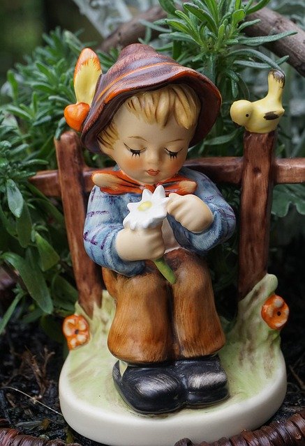 Free download Hummel Figure Goebel Ceramic -  free photo or picture to be edited with GIMP online image editor