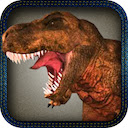 Hungry dinosaur simulator game  screen for extension Chrome web store in OffiDocs Chromium
