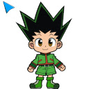 Hunter x Hunter Cursor  screen for extension Chrome web store in OffiDocs Chromium
