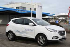Free download Hyundai ix35 Fuel Cell car at ESTEC ESA Noordwijk free photo or picture to be edited with GIMP online image editor