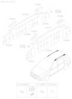 Free download Hyundai roof rack (part number 87280-2L100) free photo or picture to be edited with GIMP online image editor