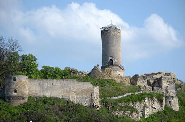 Téléchargement gratuit de l'histoire du château d'Iłża Les ruines de - photo ou image gratuite à éditer avec l'éditeur d'images en ligne GIMP