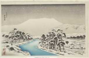 Free download Ibuki Mountain in Snow free photo or picture to be edited with GIMP online image editor