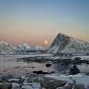 Iceberg and sunset  screen for extension Chrome web store in OffiDocs Chromium