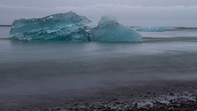 Free download icebergs beach sea iceland ocean free picture to be edited with GIMP free online image editor