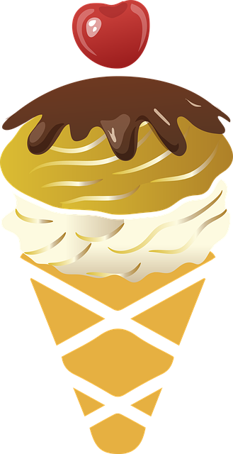 Free download Ice Cream Chocolate Cone -  free illustration to be edited with GIMP free online image editor