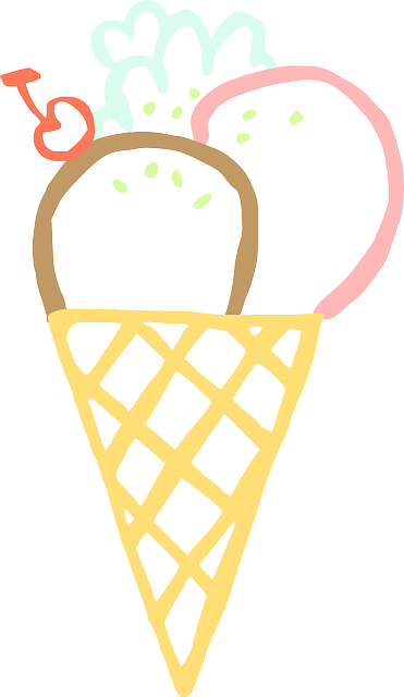Free download Ice Cream Cone Desserts Cones - Free vector graphic on Pixabay free illustration to be edited with GIMP free online image editor