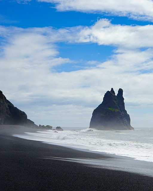 Free download Iceland Beach Sea -  free photo or picture to be edited with GIMP online image editor