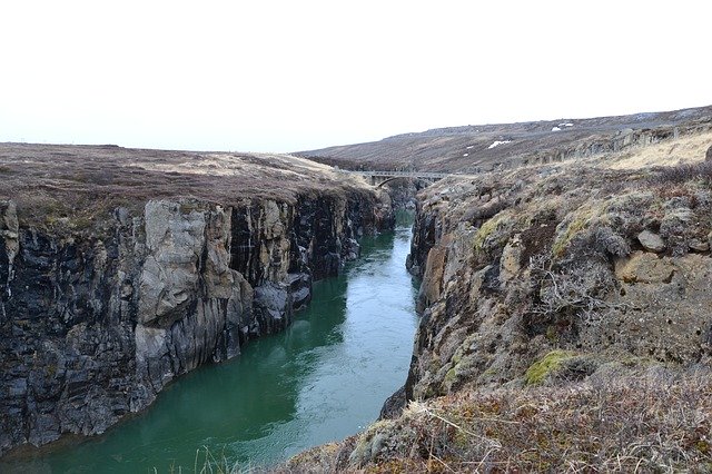 Free download Iceland Landscape River -  free photo or picture to be edited with GIMP online image editor