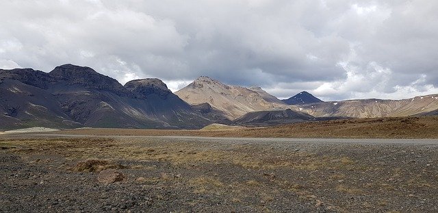 Free download Iceland Mountains Clouds -  free photo or picture to be edited with GIMP online image editor