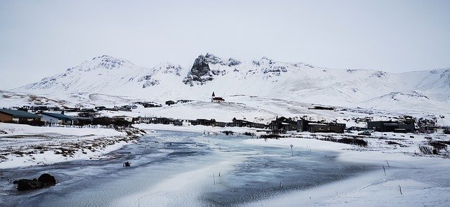 Darmowe pobieranie islandia vik i myrdal snow ice darmowe zdjęcie do edycji za pomocą bezpłatnego internetowego edytora obrazów GIMP