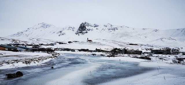 Muat turun percuma iceland vik i myrdal snow ice gambar percuma untuk diedit dengan editor imej dalam talian percuma GIMP