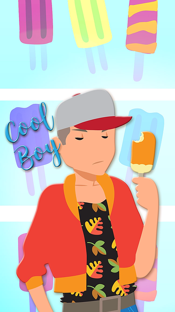 Free download Ice Summer Colorful -  free illustration to be edited with GIMP free online image editor