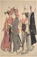 Free download Ichikawa Danjuro V and His Family free photo or picture to be edited with GIMP online image editor