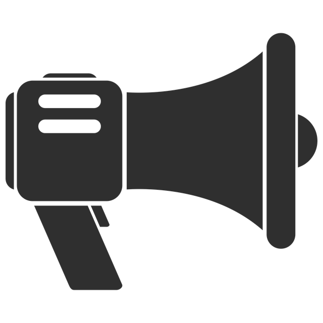 Free graphic Icon Black And White Megaphone -  to be edited by GIMP free image editor by OffiDocs