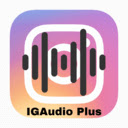 IGAudioPlus IG/Messenger Save Audio  Download  screen for extension Chrome web store in OffiDocs Chromium