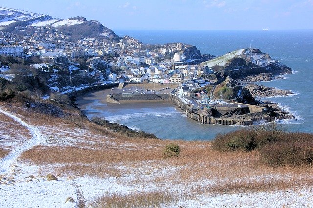 Unduh gratis Ilfracombe Devon Snow - foto atau gambar gratis untuk diedit dengan editor gambar online GIMP