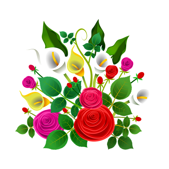 Free download Illustration Flowers Bouquet -  free illustration to be edited with GIMP free online image editor