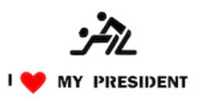 Free download i love my president free photo or picture to be edited with GIMP online image editor
