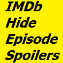 IMDb Hide Episode Spoilers  screen for extension Chrome web store in OffiDocs Chromium