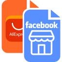 Import Aliexpress product to Facebook  screen for extension Chrome web store in OffiDocs Chromium