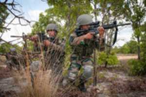 Free download Indian Army Soldiers - Ambush Demonstration free photo or picture to be edited with GIMP online image editor