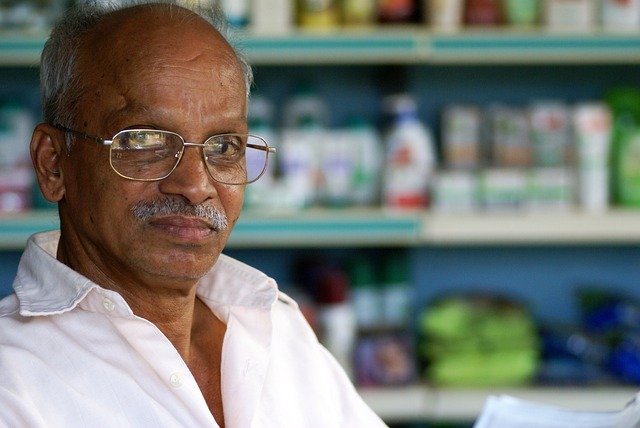 Free download Indian Man Pharmacy -  free photo or picture to be edited with GIMP online image editor