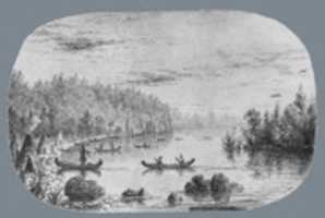 Free download Indians Returning from the Hunt (from McGuire Scrapbook) free photo or picture to be edited with GIMP online image editor