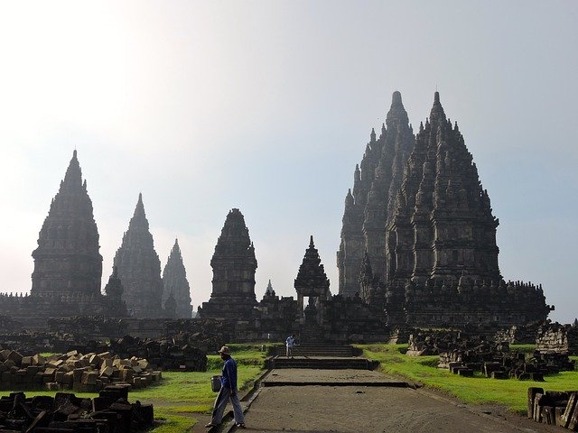 Free download Indonesia Prambanan Hinduism -  free photo or picture to be edited with GIMP online image editor