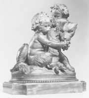 Free download Infant and satyr child with a panther free photo or picture to be edited with GIMP online image editor