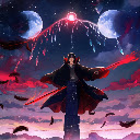 Infinite Power Itachi Uchiha live Wallpaper  screen for extension Chrome web store in OffiDocs Chromium