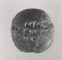Free download Inscribed clay ball free photo or picture to be edited with GIMP online image editor