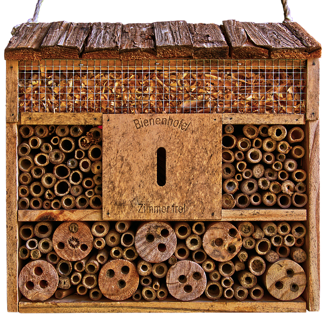 Free download Insect Hotel Shelter Nesting Help -  free photo or picture to be edited with GIMP online image editor