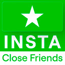 Insta Close Friends  screen for extension Chrome web store in OffiDocs Chromium
