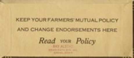 Free download Insurance envelope, vintage MN free photo or picture to be edited with GIMP online image editor