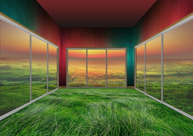 Free download Interior Rooms Windows View -  free illustration to be edited with GIMP free online image editor