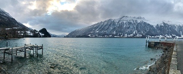 Descarga gratuita Interlaken Suiza Montañas - foto o imagen gratis para editar con el editor de imágenes en línea GIMP